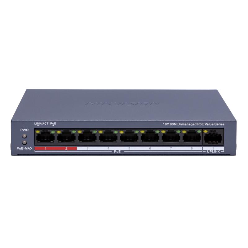 HikVision DS-3E0109P-E/M (B) коммутатор