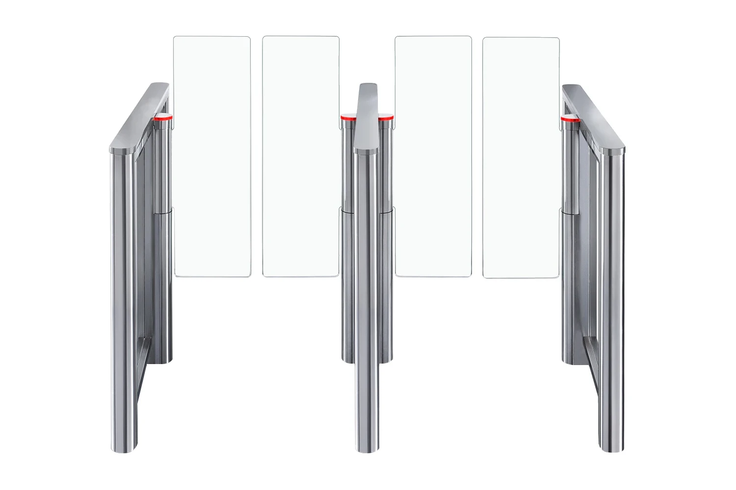 PERCo-STD-11 (SDС-11S-NR) Турникет распашной с крышкой из нержавеющей стали (без учета створок)