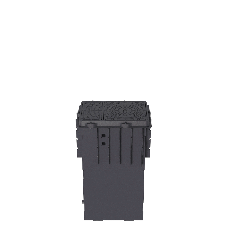 БЛОКПОСТ К12 из нержавеющей стали Гидравлический противотаранный боллард