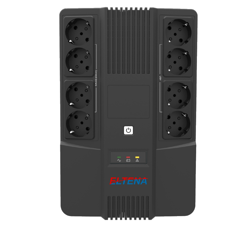 ELTENA Smart Station QX650 (360Вт, 7Ач, 4+4 евророзетки) ИБП