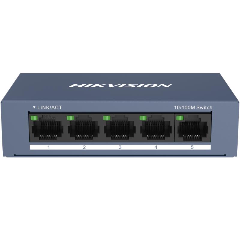 HikVision DS-3E0105P-E (B) коммутатор