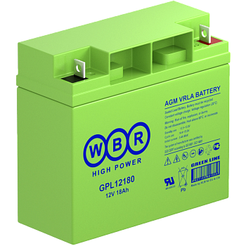 WBR GPL12180 Аккумулятор WBR GPL12180 Аккумулятор