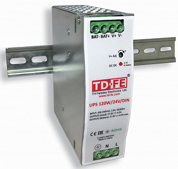 FARADAY UPS 120W/24V/DIN Блок бесперебойного питания