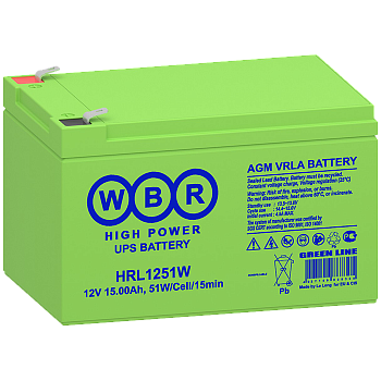 WBR HRL1251W Аккумулятор WBR HRL1251W Аккумулятор