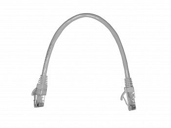 Netko Патч-корд UTP4 cat 5e, 0,25м, ВС, LSZH, белый, литой коннектор Optima Netko Патч-корд UTP4 cat 5e, 0,25м, ВС, LSZH, белый, литой коннектор Optima