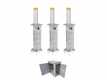CAME TBD 220H600 KIT (3 BOLLARDS) Комплект боллардов CAME TBD 220H600 KIT (3 BOLLARDS) Комплект боллардов