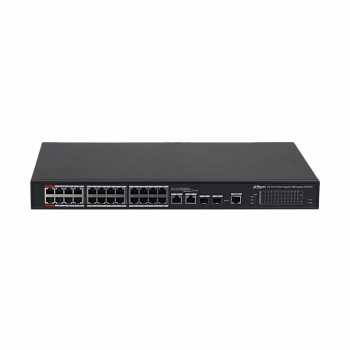 Dahua DH-PFS4226-24GT2GF-360 Коммутатор Dahua DH-PFS4226-24GT2GF-360 Коммутатор