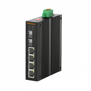 GIGALINK GL-SW-G006-04PSG-I Неуправляемый промышленный коммутатор