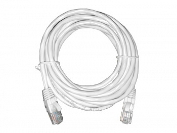 Netko Патч-корд UTP4 cat 5e, 3,0м, ВС, LSZH, белый, литой коннектор Optima Netko Патч-корд UTP4 cat 5e, 3,0м, ВС, LSZH, белый, литой коннектор Optima