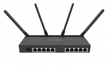 MikroTik RB4011iGS+5HacQ2HnD-IN Маршрутизатор Wi-Fi (роутер) MikroTik RB4011iGS+5HacQ2HnD-IN Маршрутизатор Wi-Fi (роутер)