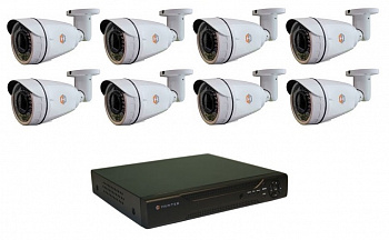 HUNTER IP KIT-8/76 Комплект видеонаблюдения на 8 камер 2Mp PoE HUNTER IP KIT-8/76 Комплект видеонаблюдения на 8 камер 2Mp PoE