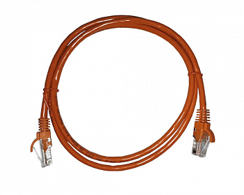 Netko Патч-корд UTP4 cat 5e, 1,0м, ВС, LSZH, оранжевый, литой коннектор Optima Netko Патч-корд UTP4 cat 5e, 1,0м, ВС, LSZH, оранжевый, литой коннектор Optima