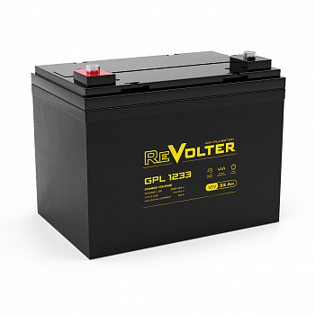 REVOLTER GPL 1233 Аккумуляторная батарея REVOLTER GPL 1233 Аккумуляторная батарея