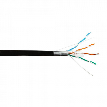 Netko Кабель FTP4 cat.5е, одножильный, экранированный, 305м, CCA, для наружных работ Optima Gold Netko Кабель FTP4 cat.5е, одножильный, экранированный, 305м, CCA, для наружных работ Optima Gold