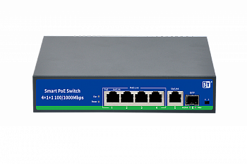 Space Technology ST-S42POE (4G/1G/1S/78W) Коммутатор Space Technology ST-S42POE (4G/1G/1S/78W) Коммутатор