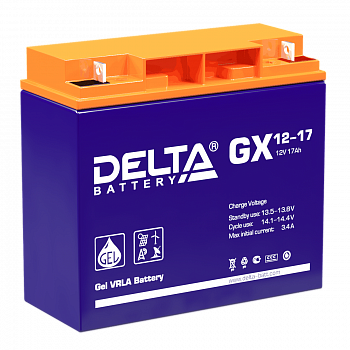 Delta GX 12-17 Аккумуляторная батарея Delta GX 12-17 Аккумуляторная батарея