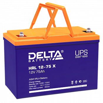Delta HRL 12-75 X Аккумуляторная батарея Delta HRL 12-75 X Аккумуляторная батарея