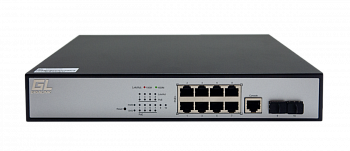 GIGALINK GL-SW-G204-10P Управляемый L2 PoE коммутатор 8 Base-T 10/100/1000Mb/s портов GIGALINK GL-SW-G204-10P Управляемый L2 PoE коммутатор 8 Base-T 10/100/1000Mb/s портов
