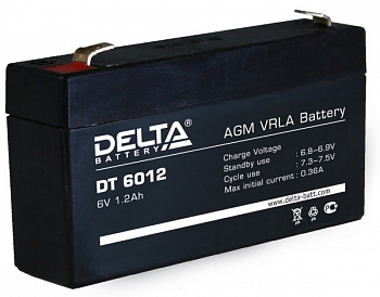 Delta DT 6012 Аккумулятор Delta DT 6012 Аккумулятор