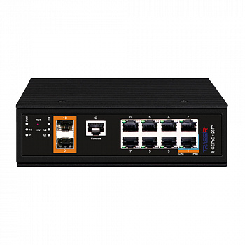 TRASSIR TR-NS25102S-300-8POE Коммутатор