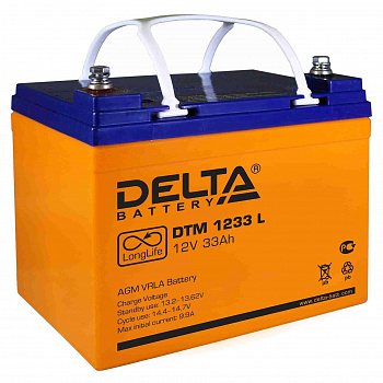 Delta DTM 1233 L Аккумулятор Delta DTM 1233 L Аккумулятор