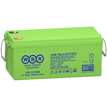 WBR HRL12730W Аккумулятор WBR HRL12730W Аккумулятор