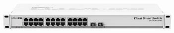 MikroTik CSS326-24G-2S+RM Коммутатор MikroTik CSS326-24G-2S+RM Коммутатор