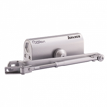 Нора-М 420 ISPARUS Дверной доводчик  (серебро)