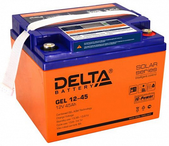 Delta GEL 12-45 Аккумулятор Delta GEL 12-45 Аккумулятор