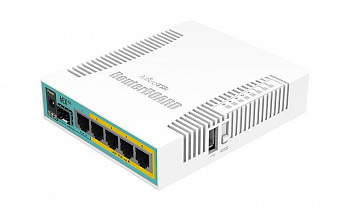 MikroTik hEX PoE Маршрутизатор Wi-Fi (роутер) MikroTik hEX PoE Маршрутизатор Wi-Fi (роутер)