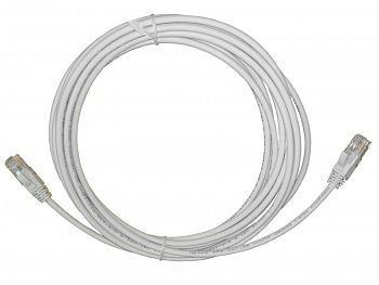 Netko Патч-корд UTP4 cat.5e, 5.0м, литой коннектор, серый, LSZH, Expert CKC Netko Патч-корд UTP4 cat.5e, 5.0м, литой коннектор, серый, LSZH, Expert CKC