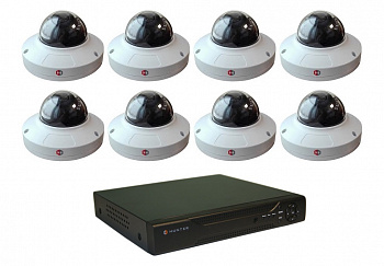 Hunter IP KIT-8/75 Комплект видеонаблюдения на 8 камер 2Mp PoE Hunter IP KIT-8/75 Комплект видеонаблюдения на 8 камер 2Mp PoE