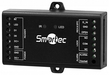 Smartec ST-SC011 Автономный контроллер c Wiegand-входом: память на 1000 пользователей Smartec ST-SC011 Автономный контроллер c Wiegand-входом: память на 1000 пользователей