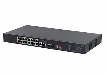 Dahua DH-S3218-16ET-135 Коммутатор неуправляемый Dahua DH-S3218-16ET-135 Коммутатор неуправляемый