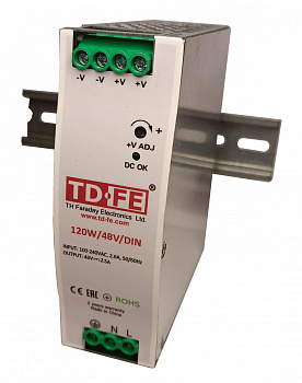 FARADAY 120W/48V/DIN Блок питания