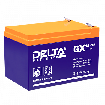 Delta GX 12-12 Аккумуляторная батарея Delta GX 12-12 Аккумуляторная батарея