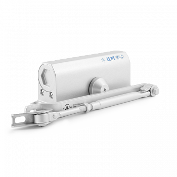 Нора-М 520 URBOnization Дверной доводчик  (серебро)