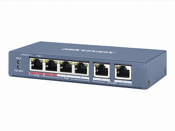 HikVision DS-3E0106HP-E коммутатор HikVision DS-3E0106HP-E коммутатор