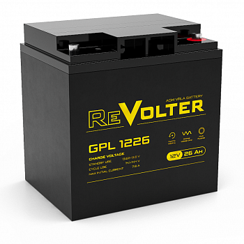REVOLTER GPL 1226 Аккумуляторная батарея REVOLTER GPL 1226 Аккумуляторная батарея
