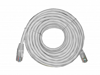 Netko Патч-корд UTP4 rj45-rj45, cat.6, 10.0м, BC, LSZH, серый, литой коннектор Optima Netko Патч-корд UTP4 rj45-rj45, cat.6, 10.0м, BC, LSZH, серый, литой коннектор Optima