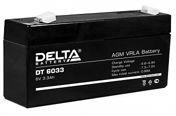 Delta DT 6033 (125мм) Аккумулятор Delta DT 6033 (125мм) Аккумулятор