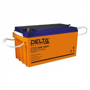Delta DTM 1265 L Аккумулятор Delta DTM 1265 L Аккумулятор