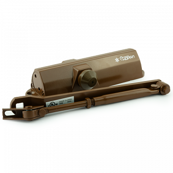 Нора-М 4ST Дверной доводчик  (коричневый)