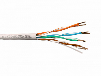 Netko Кабель U/UTP4 cat.5e, 4 пары 24 AWG BC, 305м, многожильный, FLUKE TEST, Expert Netko Кабель U/UTP4 cat.5e, 4 пары 24 AWG BC, 305м, многожильный, FLUKE TEST, Expert