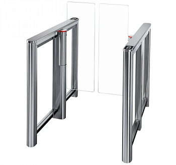 PERCo-ST-11 (STC-11S) (ATG-300H) Турникет распашной с крышкой из стали и резины со створками h=1300 PERCo-ST-11 (STC-11S) (ATG-300H) Турникет распашной с крышкой из стали и резины со створками h=1300