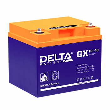 Delta GX 12-40 Аккумуляторная батарея Delta GX 12-40 Аккумуляторная батарея