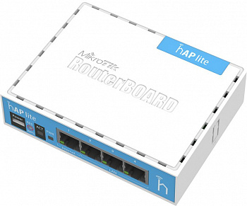 MikroTik hAP lite Маршрутизатор Wi-Fi (роутер) MikroTik hAP lite Маршрутизатор Wi-Fi (роутер)