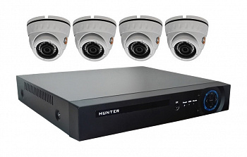 Hunter MHD KIT-4/3 Комплект видеонаблюдения на 4 камеры 2Mp Hunter MHD KIT-4/3 Комплект видеонаблюдения на 4 камеры 2Mp