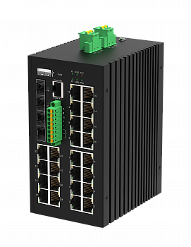 GIGALINK GL-SW-G307-24P4ST-I Управляемый промышленный L3 коммутатор GIGALINK GL-SW-G307-24P4ST-I Управляемый промышленный L3 коммутатор