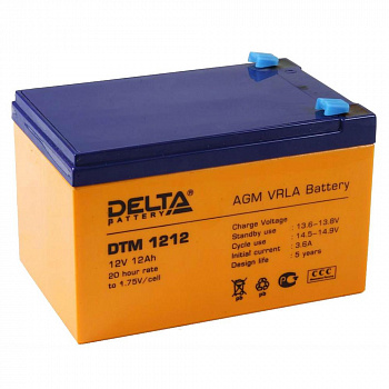 Delta DTM 1212 Аккумулятор Delta DTM 1212 Аккумулятор